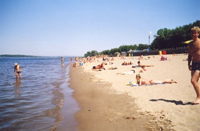 Пляж в Самаре, 2000