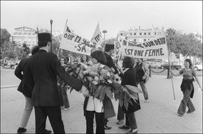 Демонстрация французских феминисток. 1970
