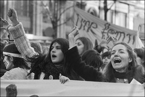 Демонстрация французских феминисток. 1982