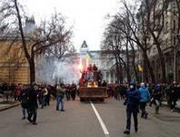 Как это было: как «штурмовали» Администрацию президента Украины