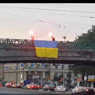 Уроки дня независимости Украины в Петербурге.