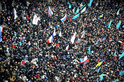День солидарности с Крымом в Санкт-Петербурге