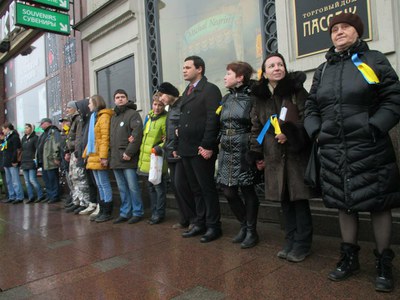Флешмоб солидарности с Надеждой Савченко