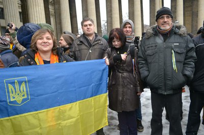 Петербуржцев зовут на антивоенный марш