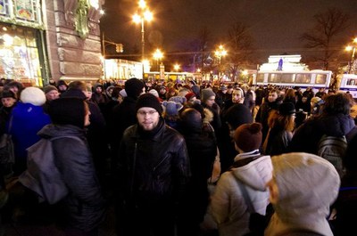 Солидарность с узниками Болотной в Петербурге