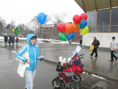 Первая нано-акция Ассоциации избирателей Санкт-Петербурга