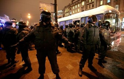 Задержания в Петербурге 31 января 2012