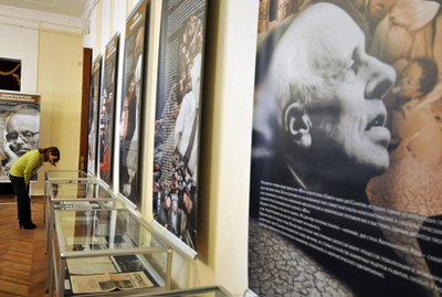 Открытие выставки "Андрей Сахаров: тревога и надежда": фоторепортаж